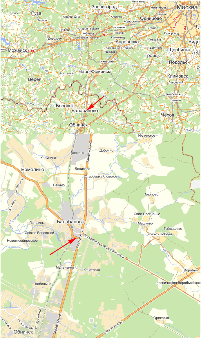 карта проезда к автомобильныем прицепам от лучших европейских производителей