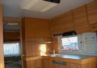 Knaus Eurostar 495, кухня и мойка в трейлере Knaus Eurostar 495, кухня и мойка в трейлере