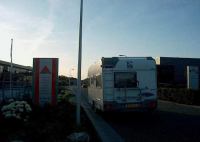 Knaus Eurostar 495, вид трелера сзади Knaus Eurostar 495, вид трелера сзади