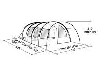 палатка - для автодома, схема