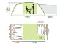 палатка - для трейлера, схема