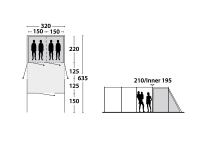 палатка - для трейлера, схема